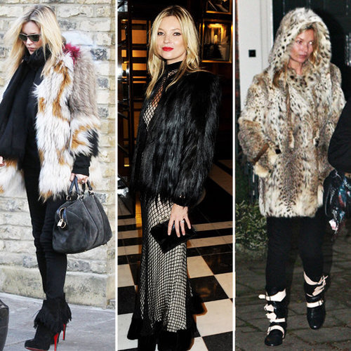 Which Fur Jacket Do You Like Best on Kate Moss?