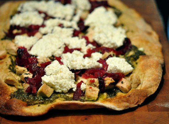 Holiday Leftovers Pizza