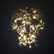 Gold Sequins and Glam Punk Accessories