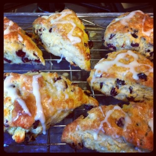 Cranberry Orange Scones