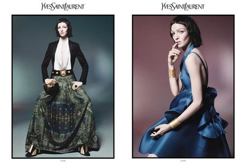 Yves Saint Laurent Spring 2012 Ad Campaign Yves Saint Laurent Spring 2012 Ad Campaign