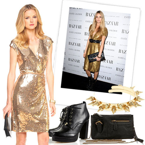 New Year's Eve Outfit Inspired by Cara Delevingne