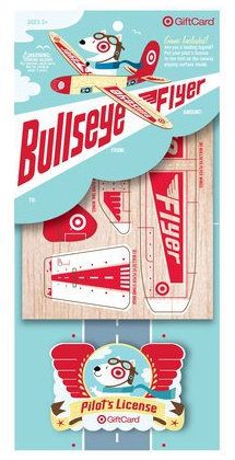 Bullseye Flyer Gift Card