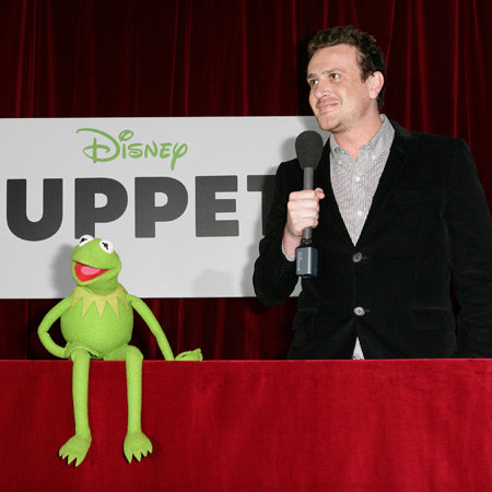 Jason Segel and Kermit the Frog Pictures at Australian Premiere of The Muppets in Sydney