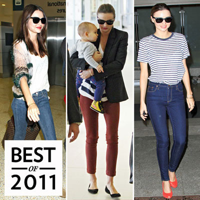 Miranda Kerr Best Airport Style 2011