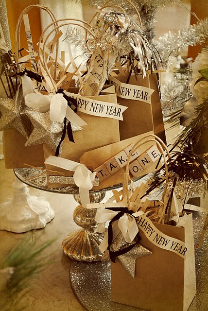 New Year's Centrepieces