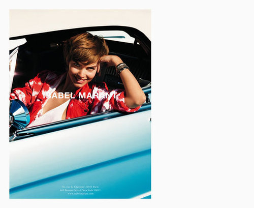 Isabel Marant Spring 2012 Ad Campaign Isabel Marant Spring 2012 Ad Campaign