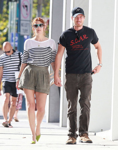 Drew Barrymore and Will Kopelman walked in step leaving Chanel in Beverly Hills during a July 2011 shopping trip.
Drew Barrymore and Will Kopelman walked in step leaving Chanel in Beverly Hills during a July 2011 shopping trip.