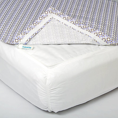 Clouds and Stars Crib Zipper Sheet ($20)