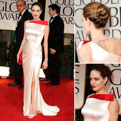 Angelina Jolie at Golden Globes 2012 Angelina Jolie at Golden Globes 2012