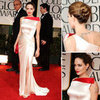 Angelina Jolie at Golden Globes 2012