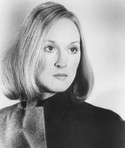 With a sleek bob in the 1982 film Still of the Night.
With a sleek bob in the 1982 film Still of the Night.