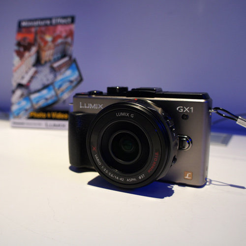 Panasonic Lumix GX1 at CES 2012