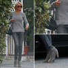 Cameron Diaz Gray Jeans January 2012