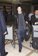 Ian Somerhalder Arriving at LAX Pictures Ian Somerhalder Arriving at LAX Pictures