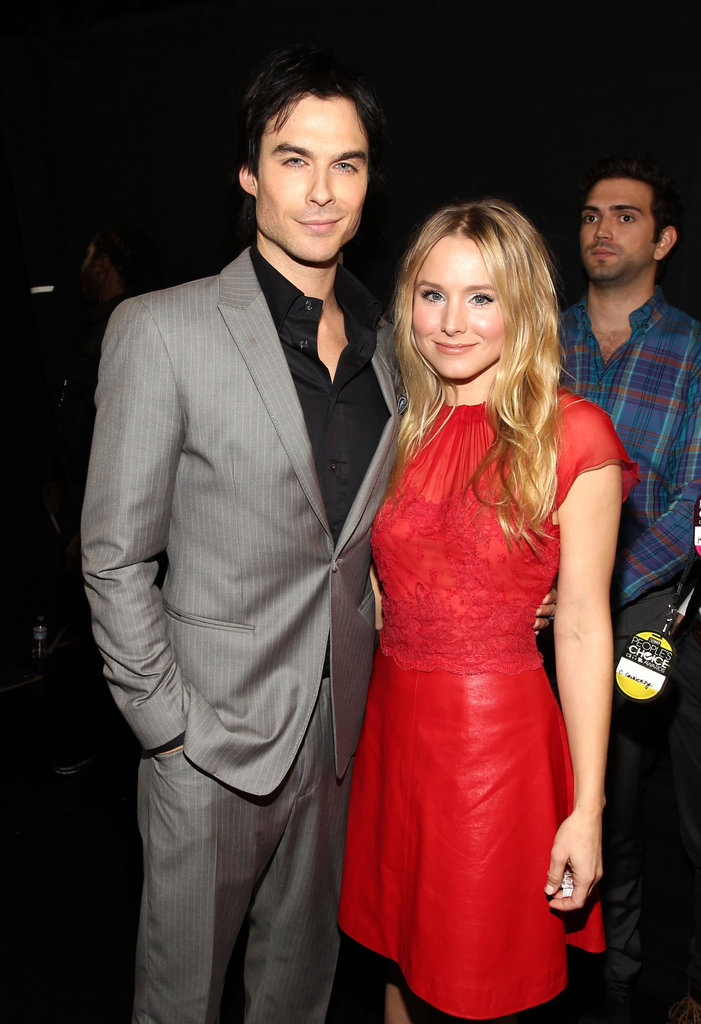 Ian Somerhalder and Kristen Bell Ian Somerhalder and Kristen Bell