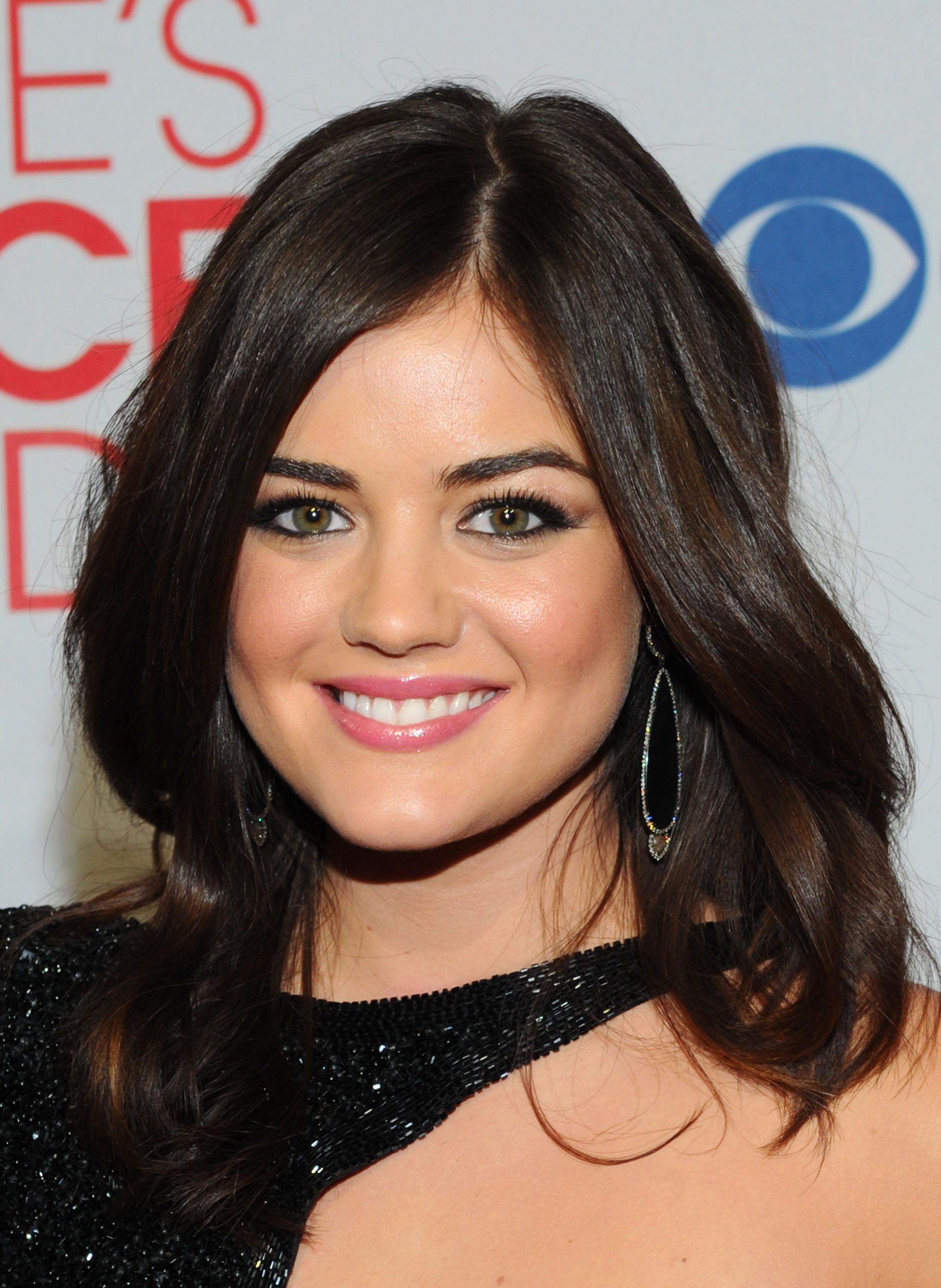 Lucy Hale in a cutout dress at the People's Choice Awards. Lucy Hale in a cutout dress at the People's Choice Awards.