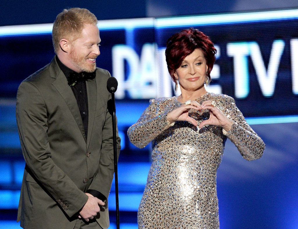 Jesse Tyler Ferguson and Sharon Osbourne Jesse Tyler Ferguson and Sharon Osbourne