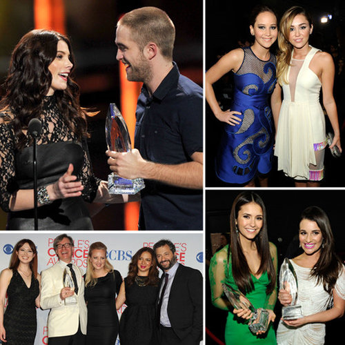 Celebrity Pictures at 2012 People's Choice Awards: Robert Pattinson, Jennifer Lawrence, Emma Stone, Miley Cyrus