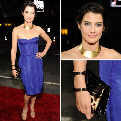 Cobie Smulders at 2012 People's Choice Awards