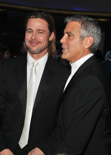 Brad Pitt and George Clooney Brad Pitt and George Clooney