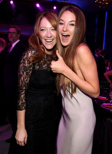 Judy Greer and Shailene Woodley Judy Greer and Shailene Woodley