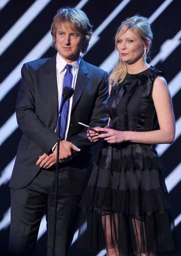 Owen Wilson and Kirsten Dunst Owen Wilson and Kirsten Dunst