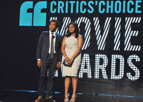 Donald Glover and Mindy Kaling Donald Glover and Mindy Kaling