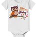 owl baby onesie,