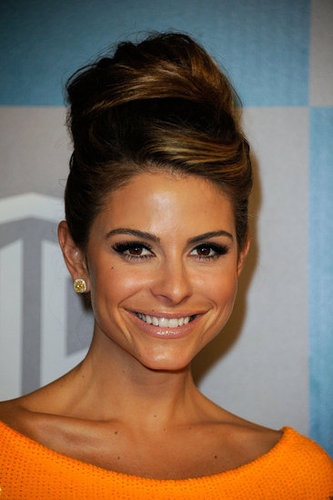 Maria Menounos in orange.
Maria Menounos in orange.