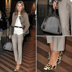 Olivia Palermo and Johannes Huebl at Men's Fashion Week Olivia Palermo and Johannes Huebl at Men's Fashion Week