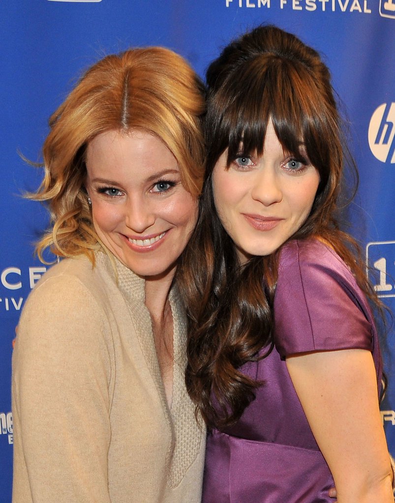Elizabeth Banks and Zooey Deschanel hung out at the premiere of My Idiot Brother in 2011.
Elizabeth Banks and Zooey Deschanel hung out at the premiere of My Idiot Brother in 2011.