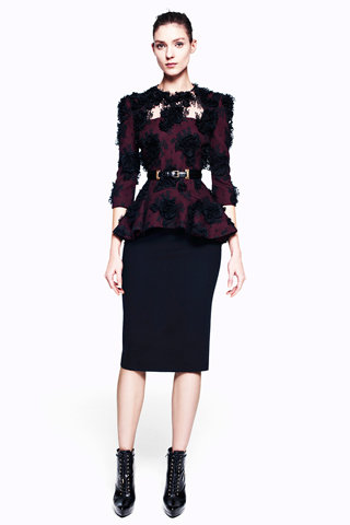 Alexander McQueen Pre-Fall 2012 Alexander McQueen Pre-Fall 2012