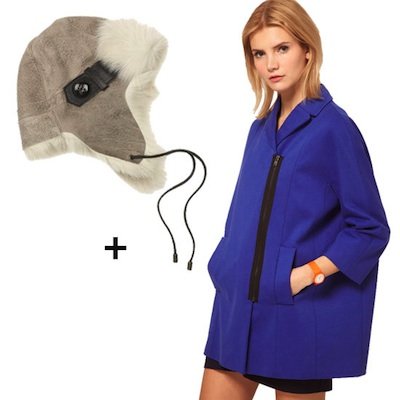 Cute Winter Jackets and Hats Combos 2012