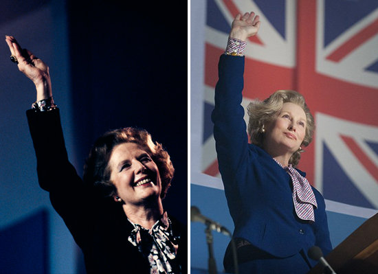 Meryl Streep as Margaret Thatcher Meryl Streep as Margaret Thatcher
