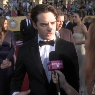 Vincent Piazza on SAG Awards 2012 Red Carpet (Video)