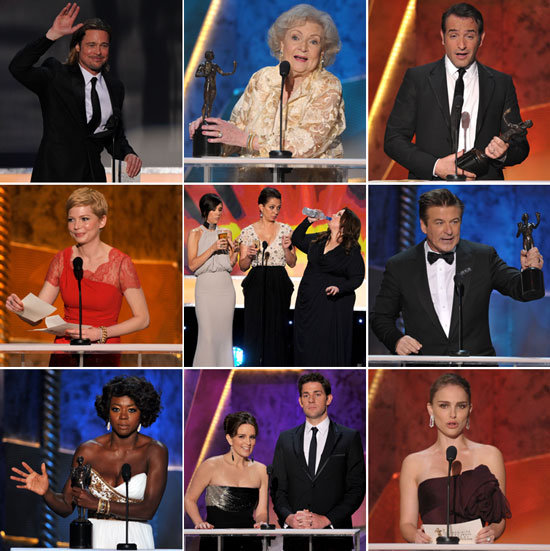 The Help's Win, Love For 30 Rock and Modern Family, a Scorsese Drinking Game — Highlights From the SAG Awards! The Help's Win, Love For 30 Rock and Modern Family, a Scorsese Drinking Game — Highlights From the SAG Awards!