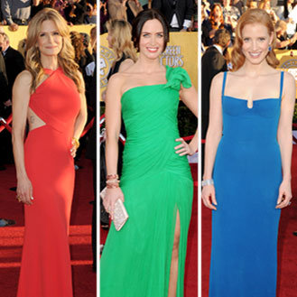 2012 SAG Awards Red Carpet, Celebrity and Dress Pictures