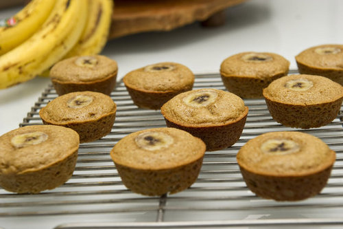 Oatmeal Banana Muffins