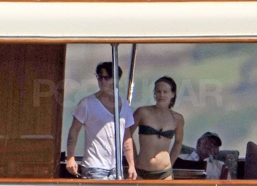 Johnny and Vanessa relaxed on a yacht off the coast of France last year.
Johnny and Vanessa relaxed on a yacht off the coast of France last year.