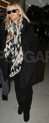 Reese Witherspoon Printed Scarf Paris