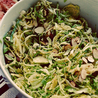 Shredded Brussels Sprouts Salad Recipe