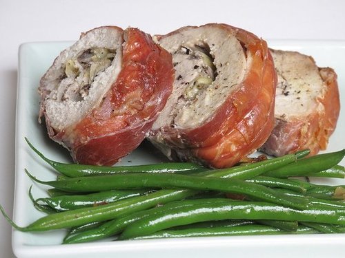 Prosciutto-Wrapped Turkey Roulade Prosciutto-Wrapped Turkey Roulade