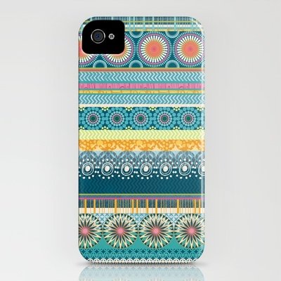 Blue Streaks iPhone 4 and 5 Case Blue Streaks iPhone 4 and 5 Case
