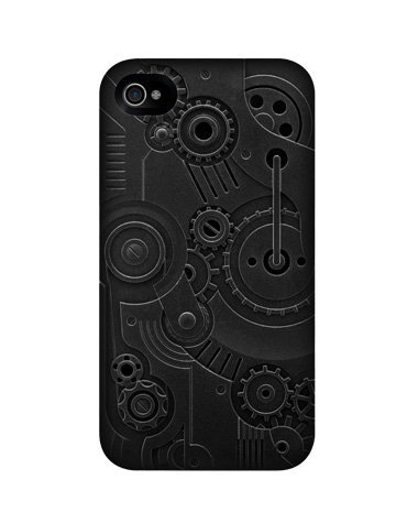 The subtle Switcheasy Avant-Garde Clockwork ($35) case for iPhone 4 has an amazing three-dimensional design close-up.
The subtle Switcheasy Avant-Garde Clockwork ($35) case for iPhone 4 has an amazing three-dimensional design close-up.