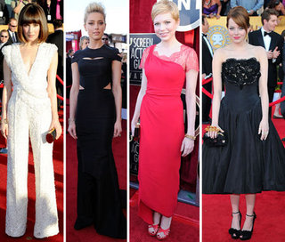 Who Was the Best Dressed Celebrity on the Red Carpet for the 2012 SAG Awards: Amber, Michelle, Emma or Rose?