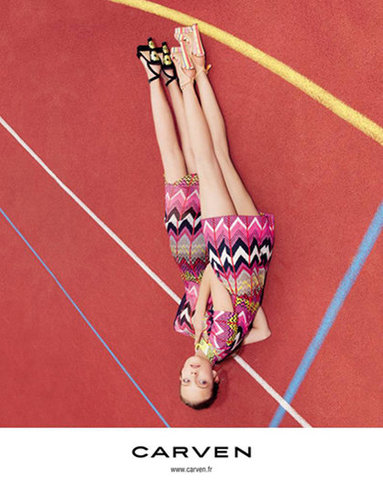 Carven Spring 2012 Ad Campaign Carven Spring 2012 Ad Campaign
