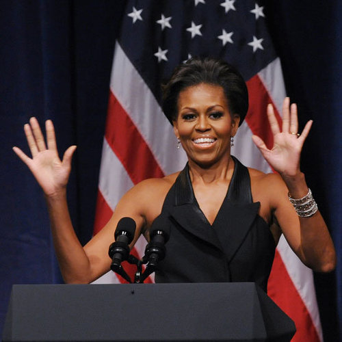 Michelle Obama Beats Ellen at Push-Ups