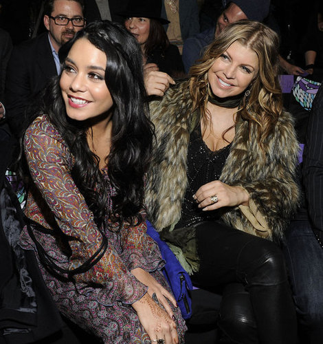 Vanessa Hudgens and Fergie sat front row for Anna Sui in February 2011.
Vanessa Hudgens and Fergie sat front row for Anna Sui in February 2011.