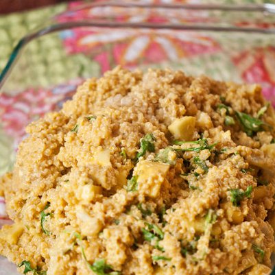 Healthy Vegan Gluten-Free Quinoa Casserole Recipe